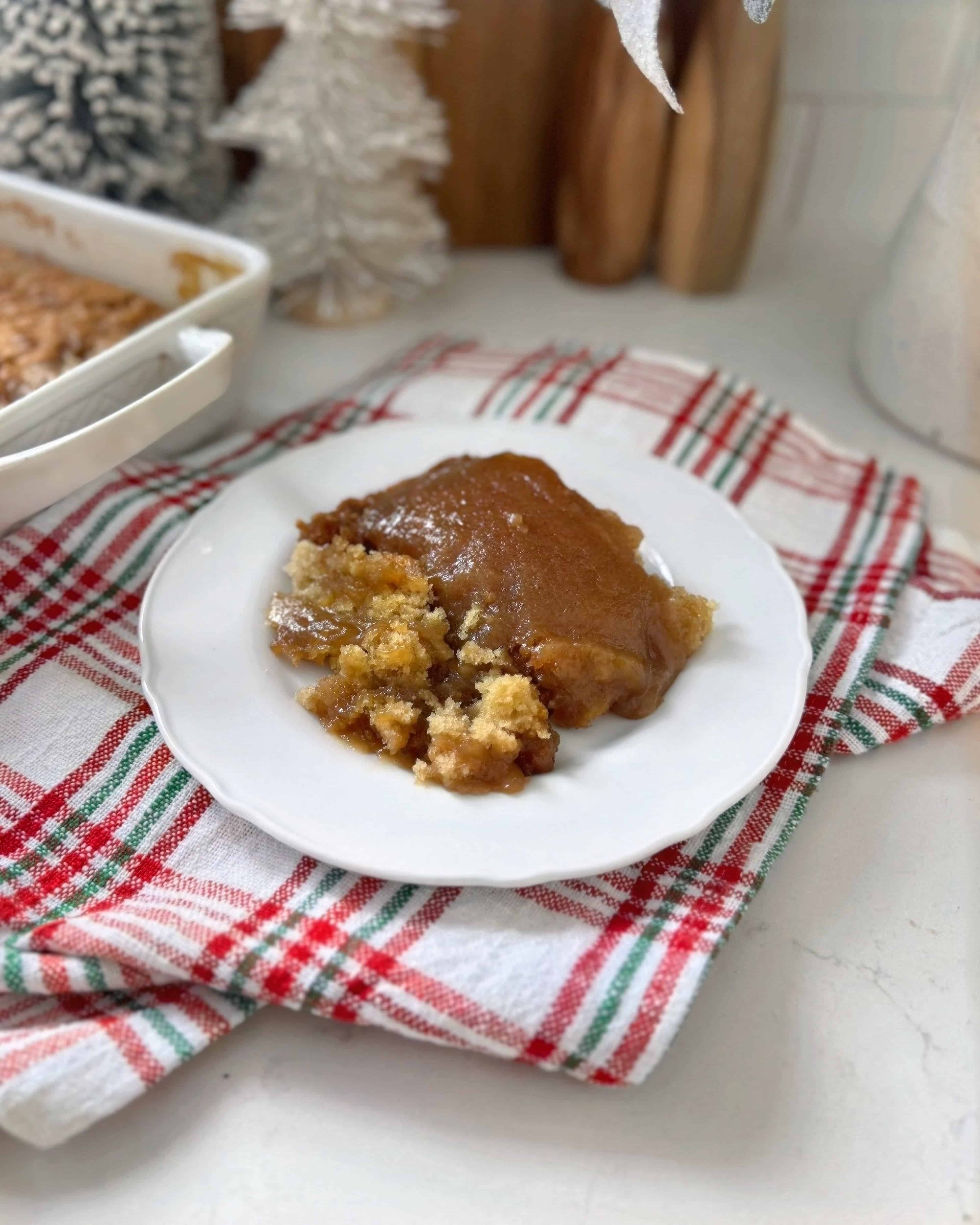 Pudding au chômeur à l’érable 