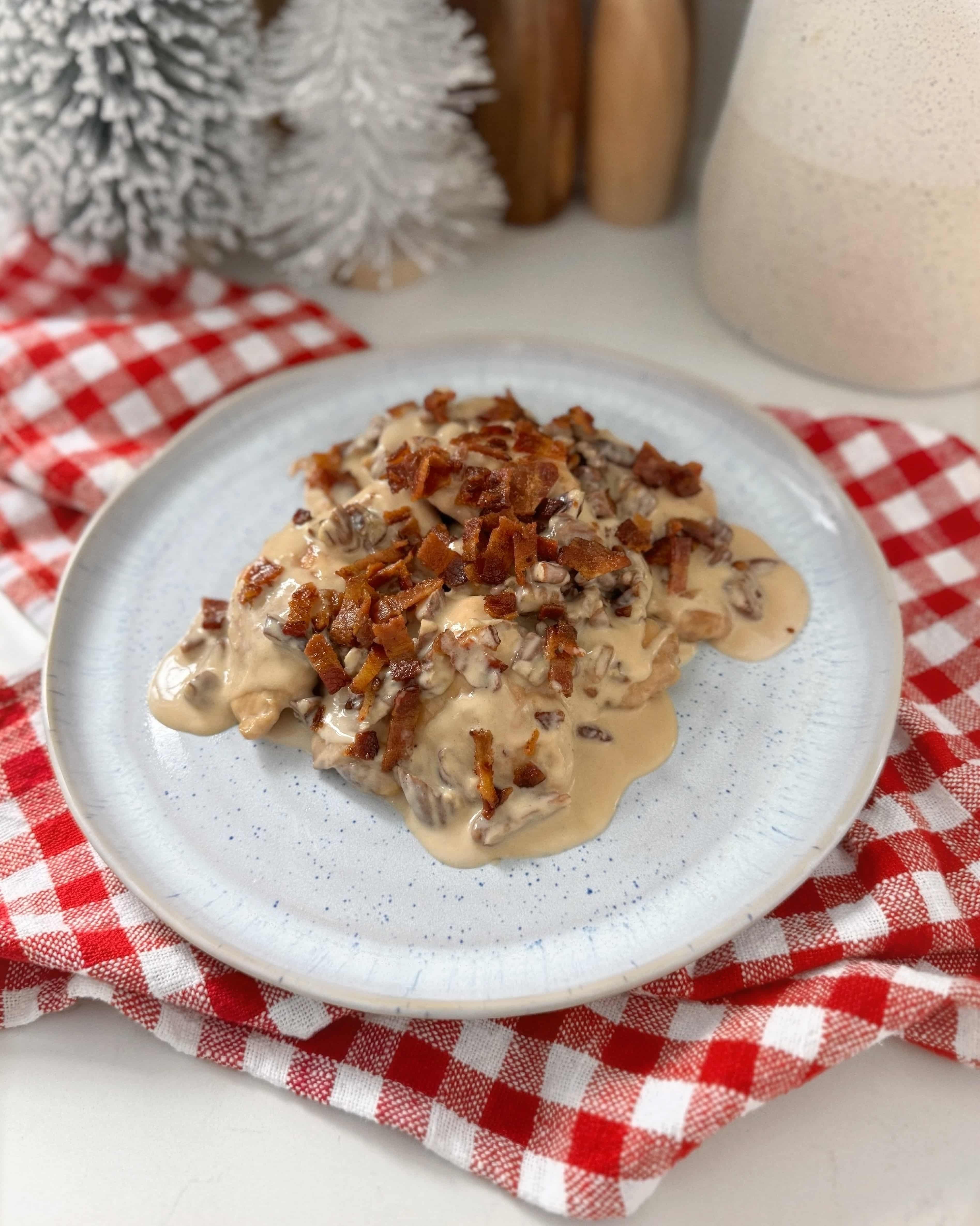 Poulet sauce crémeuse à l’érable 