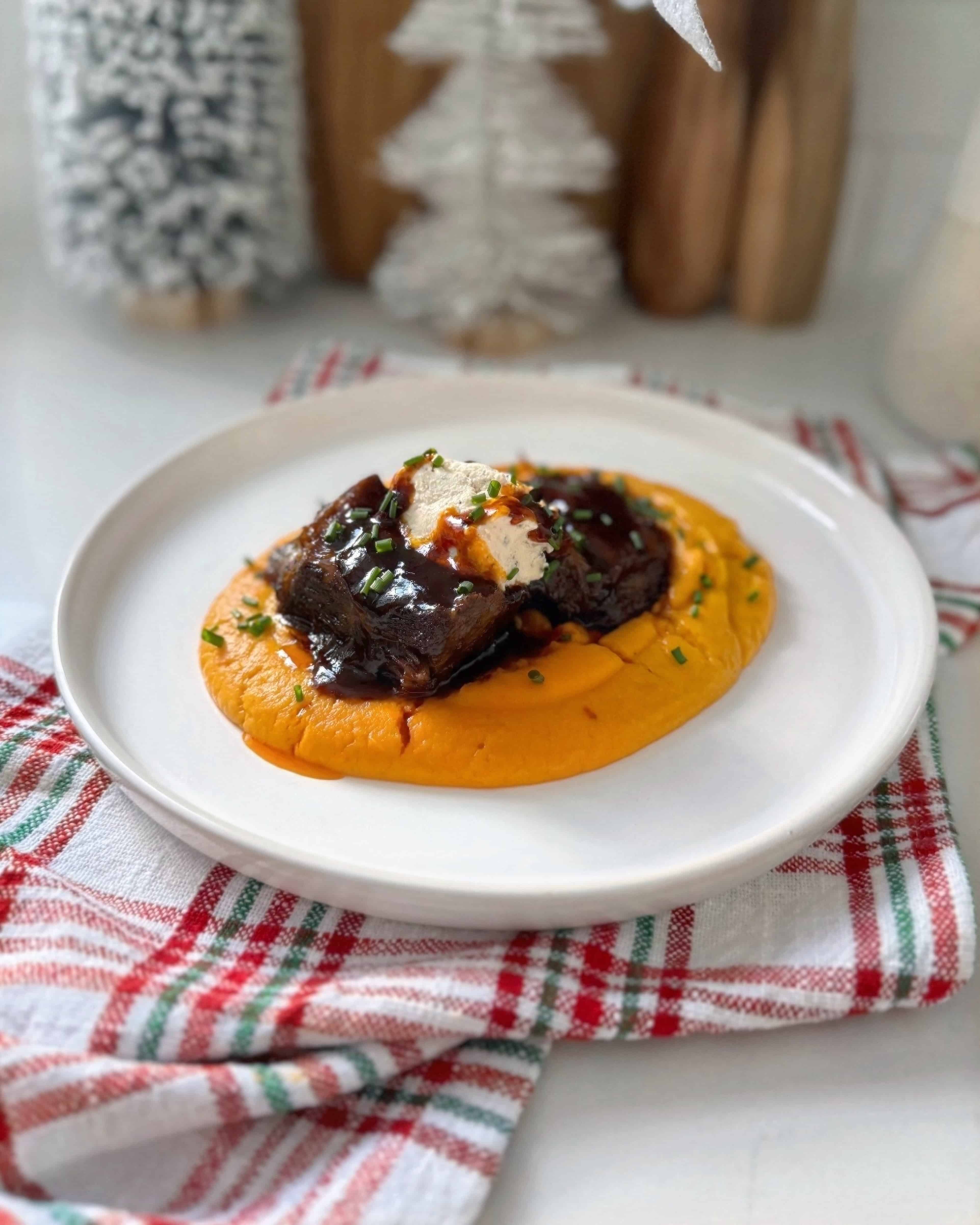 Rôti de palette sauce style côte levées