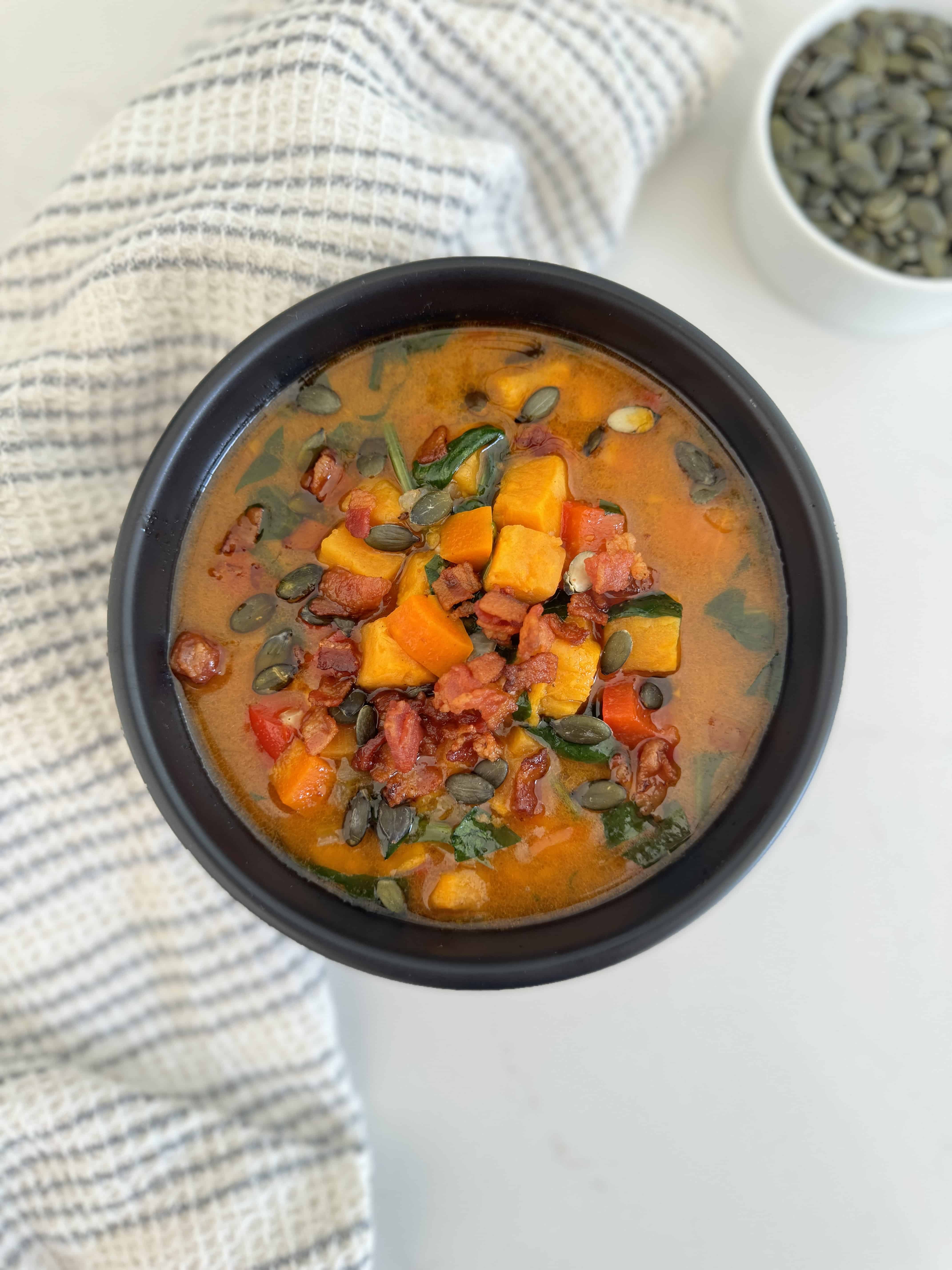 Chaudrée de pommes de terre douces