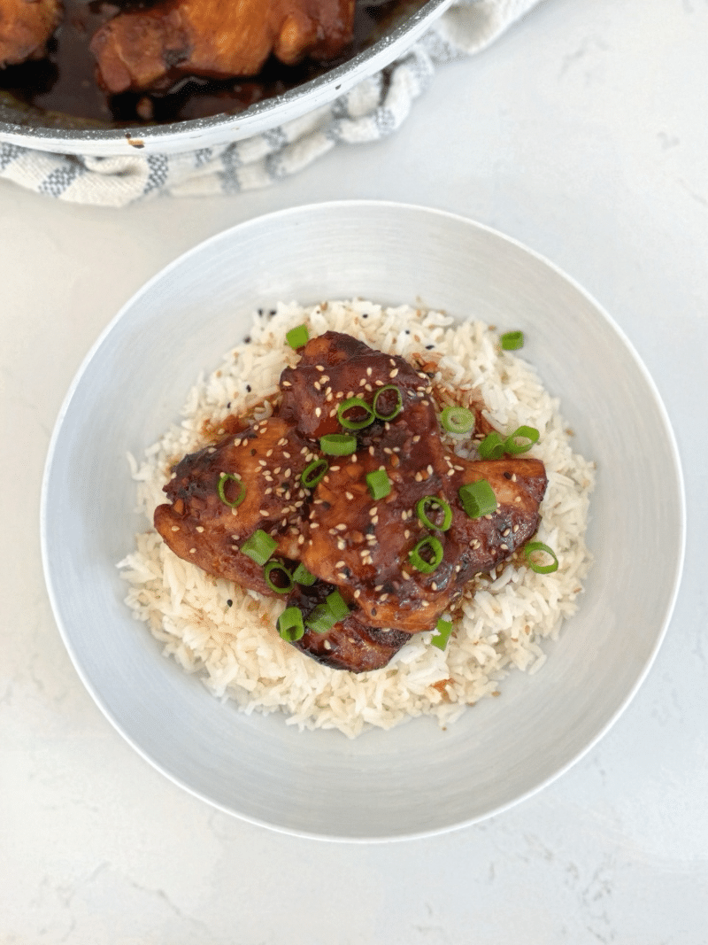 Hauts de cuisses de poulet à l&rsquo;asiatique