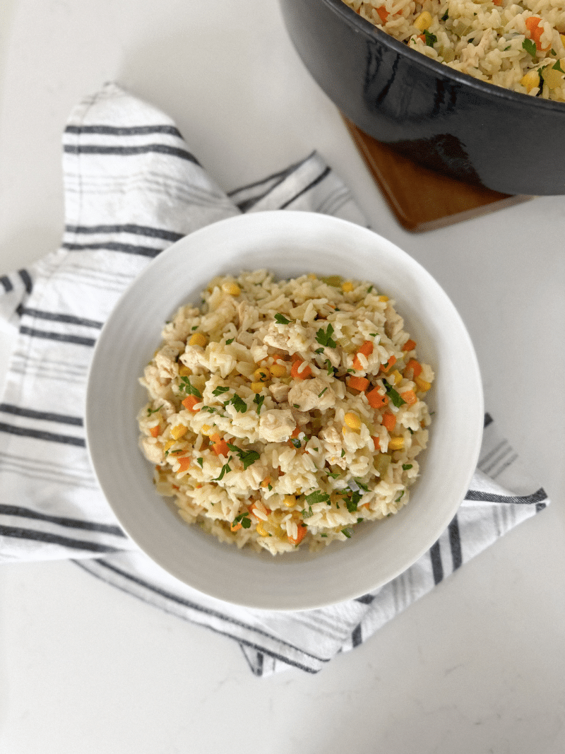 One Pot réconfortant au poulet et riz