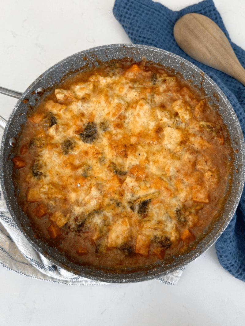 One pot poulet, brocolis et patates douces