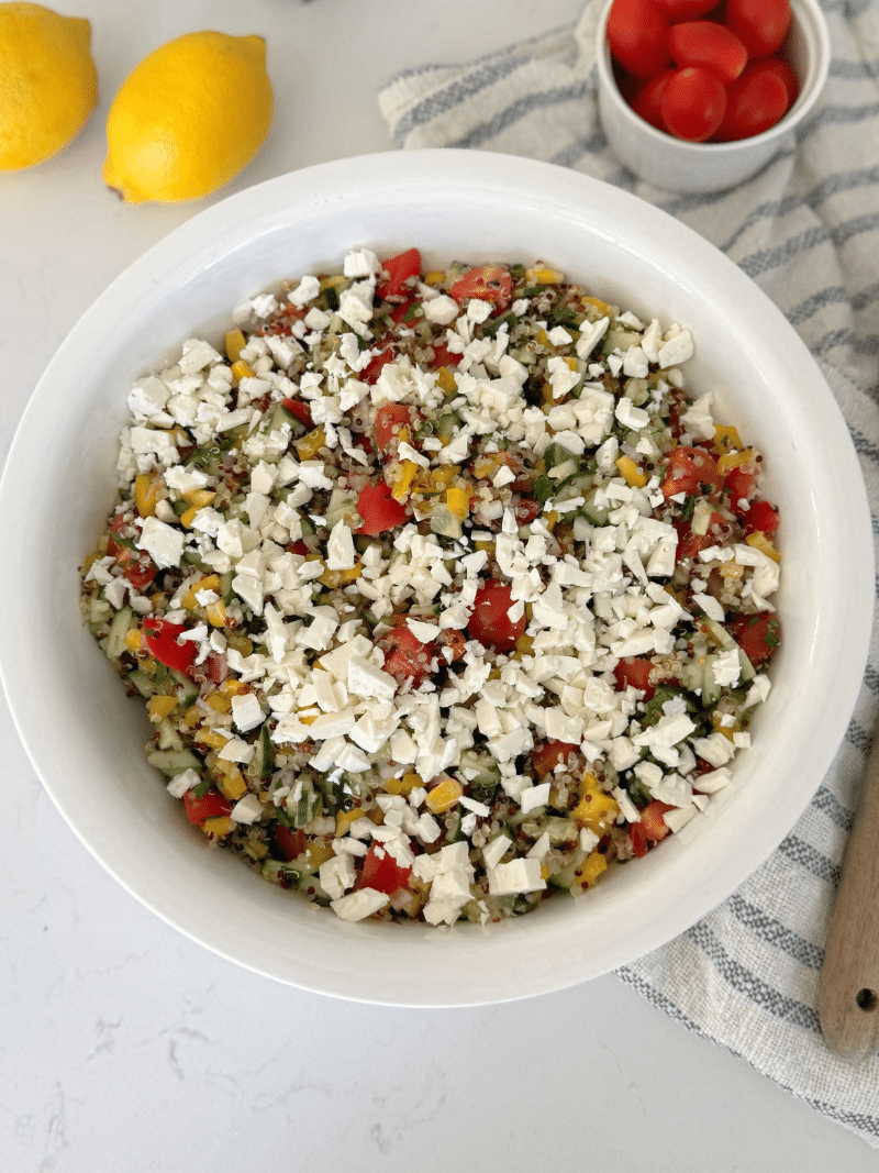 Salade de quinoa estivale