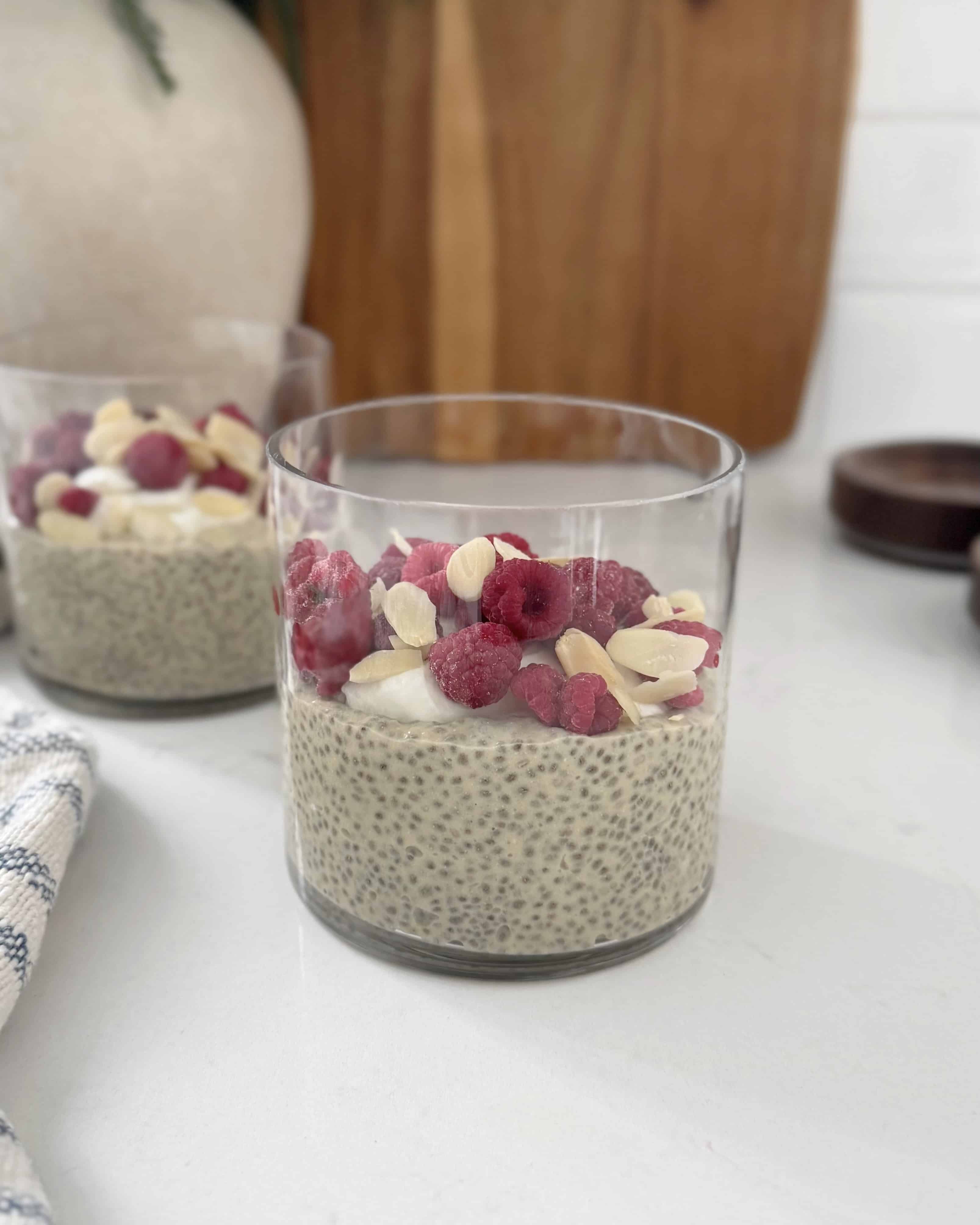 Pudding protéiné aux graines de chia