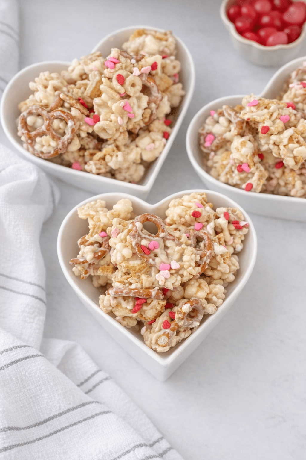 Snack mix de Saint-Valentin