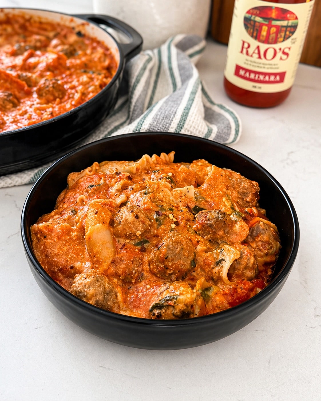 Lasagne express aux boulettes de viande