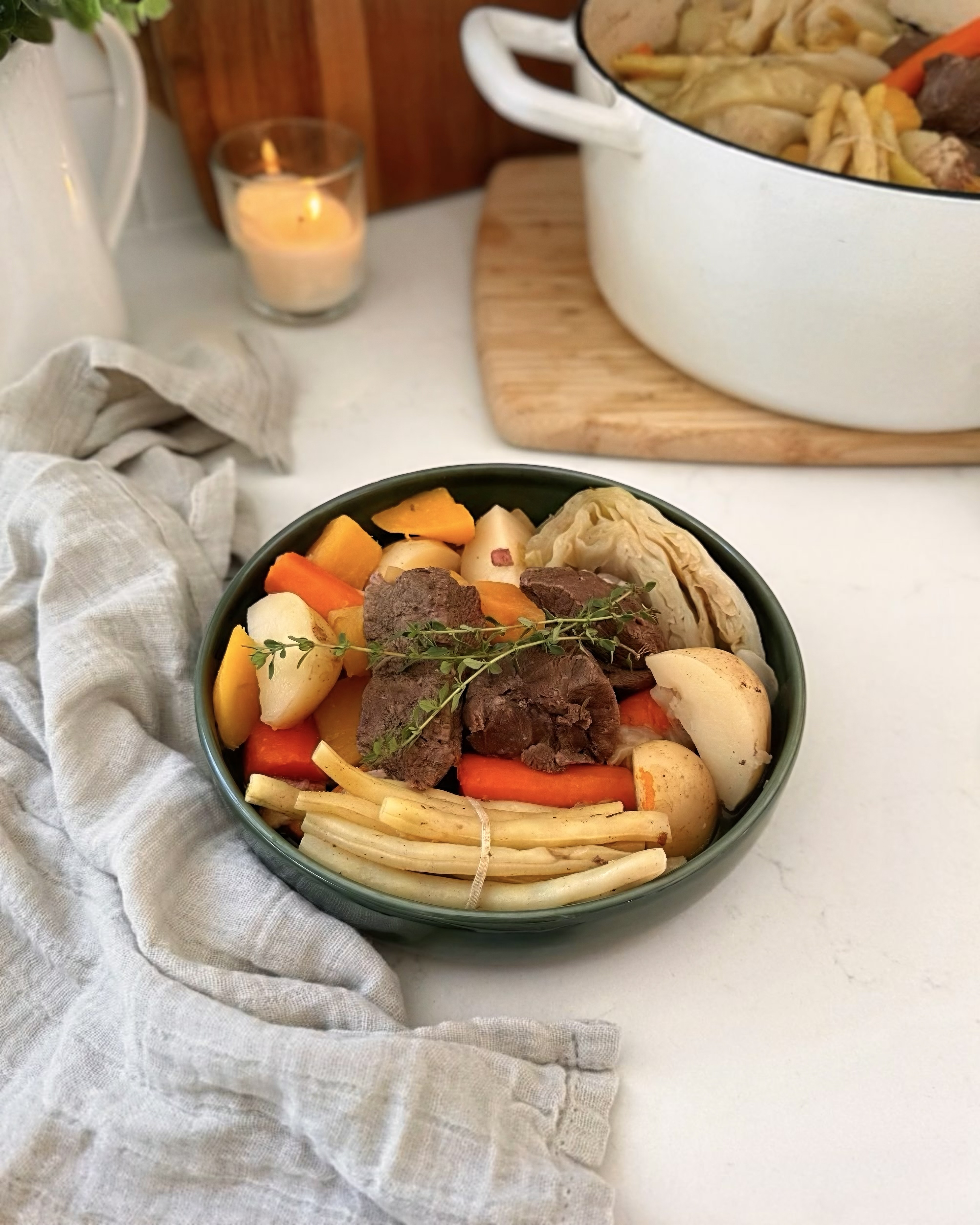 Bouilli de bœuf traditionnel
